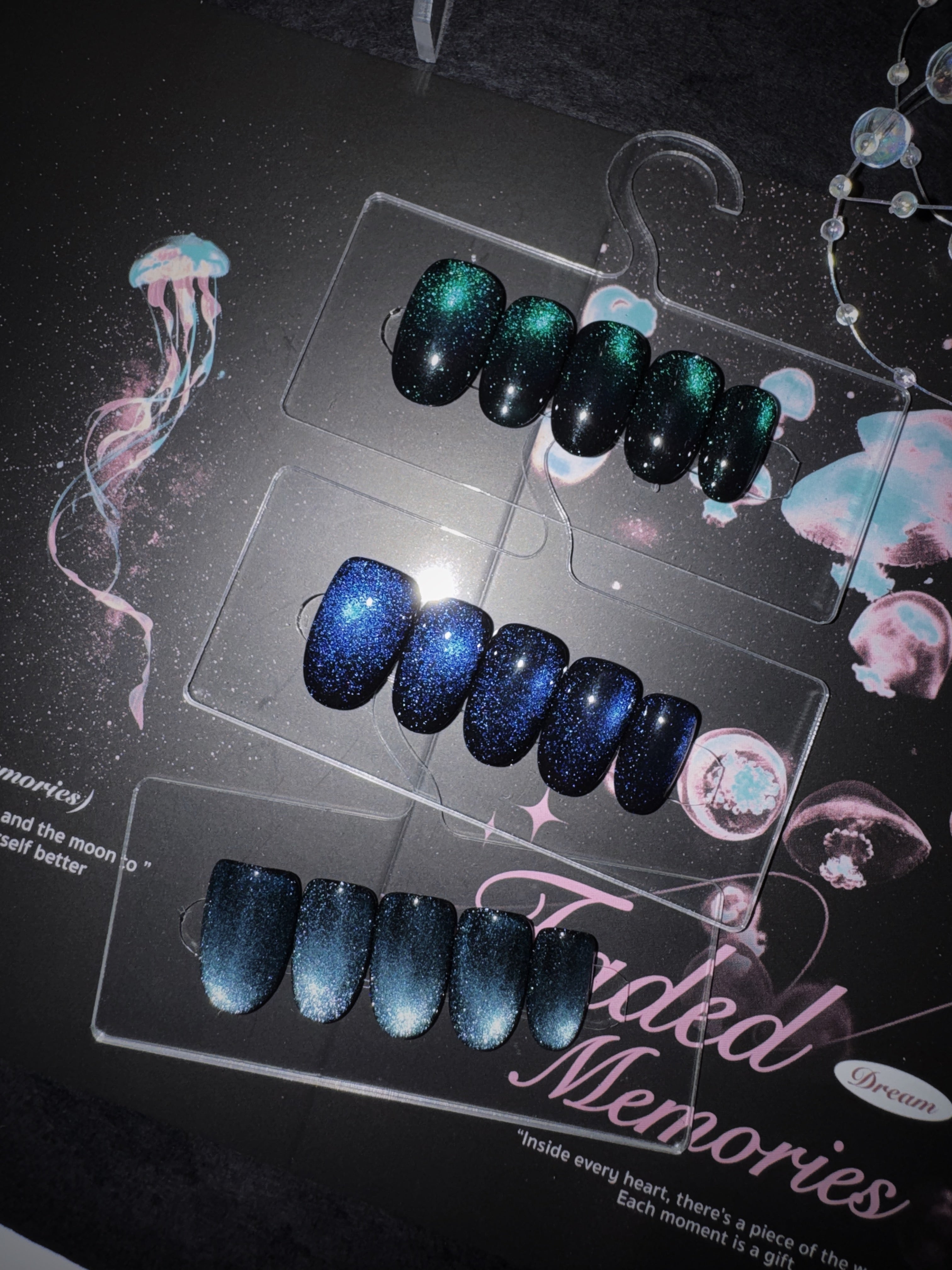 BUNDLE SAVE 15% - Midnight Current Set [The cool-toned deep ocean palette]